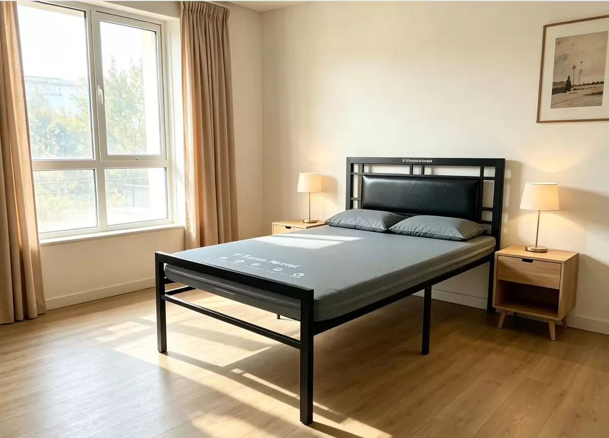 Ghana Guesthouse Metal Bed & Mattress Project | Zehao Furniture