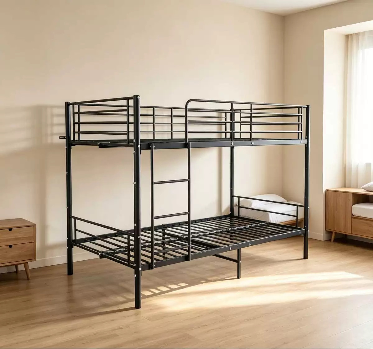 EN 747 Certified Metal Bunk Bed – TÜV SÜD Tested Specifications