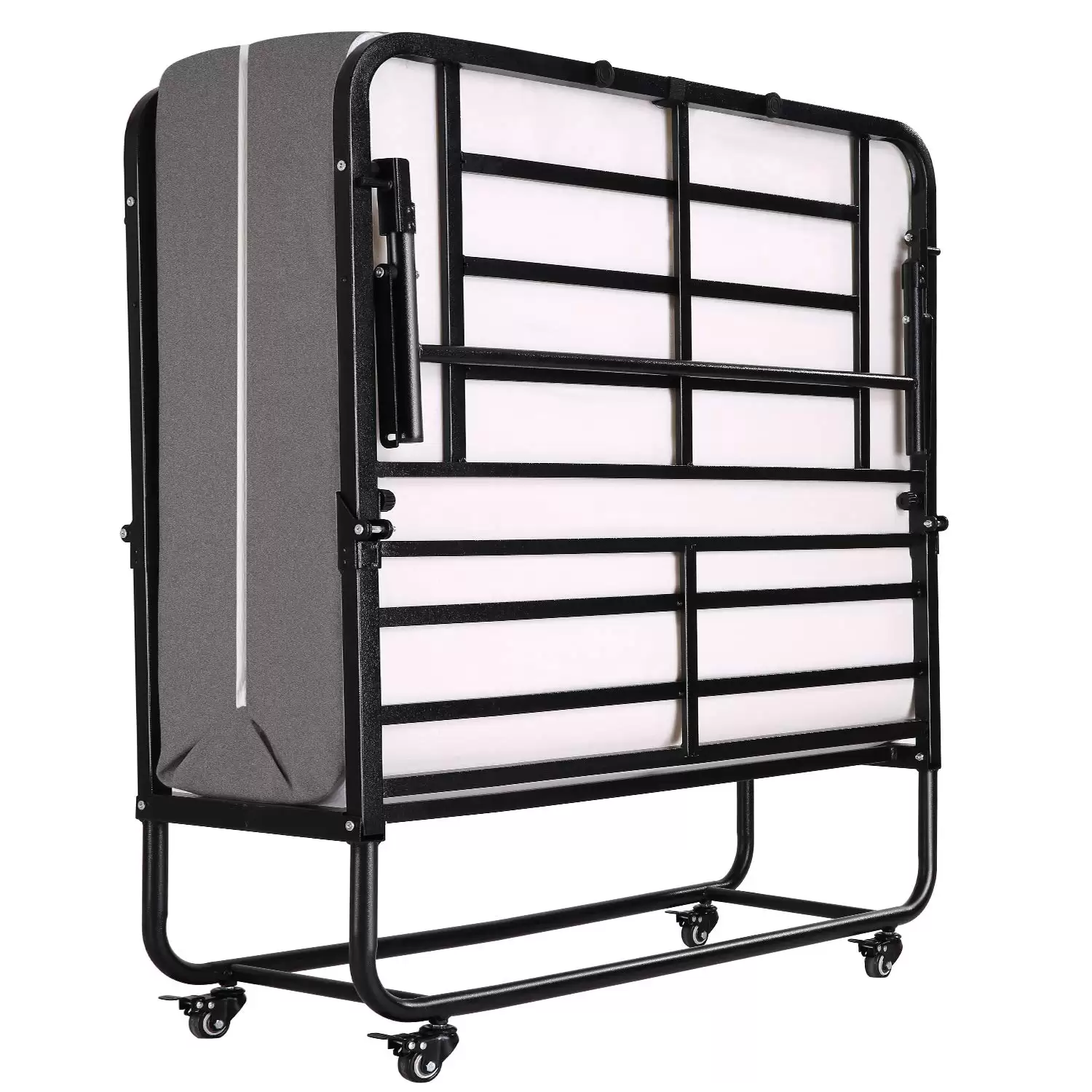Roll‑Away Metal Folding Bed | MFB‑627‑1