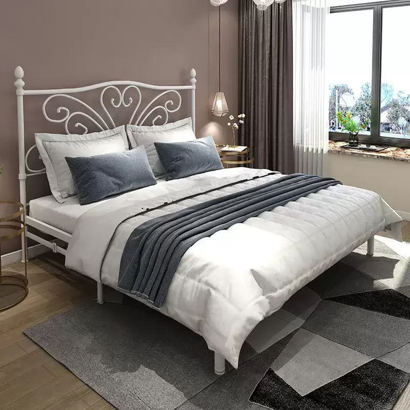 Classic Decor Metal Single Bed Frame | MSB‑22‑6