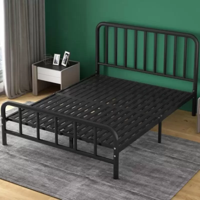 Heavy‑Duty Metal Double Bed | MDB‑27