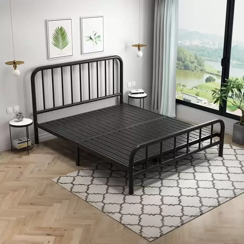 Heavy‑Duty Metal Double Bed | MDB‑27