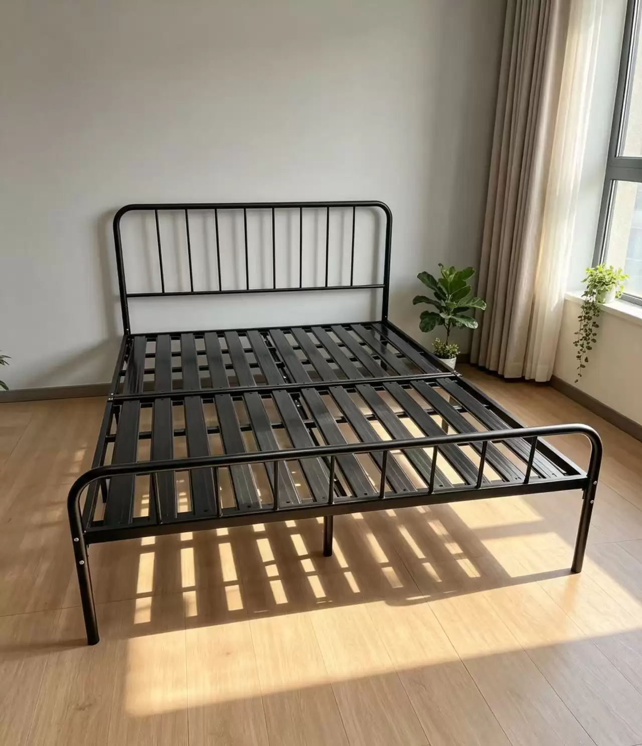 Modern Heavy‑Duty Metal Platform Bed | MMPB‑1