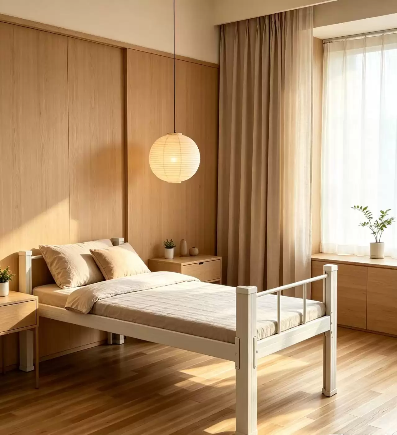 Heavy‑Duty Steel Single Bed Frame | MSB‑33